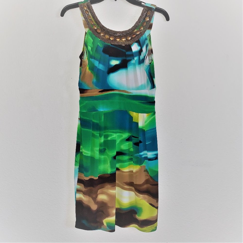 Bisou Bisou Jewel Collared Dress